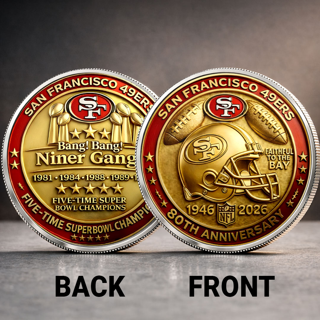 San Francisco 49ers 80th Anniversary Commemorative Coin – HOATT16647