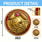 San Francisco 49ers 80th Anniversary Commemorative Coin – HOATT16647