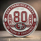 San Francisco 49ers 80th Anniversary Commemorative Coin – TANTN21557
