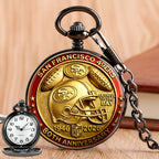 San Francisco 49ers 80th Anniversary Pocket Watch – HOATT16029
