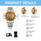 San Francisco 49ers Alloy Luxury Quartz Watch – HOATT16006