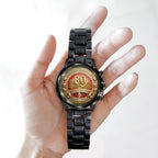 San Francisco 49ers Black Stainless Steel Watch – TANTN21478