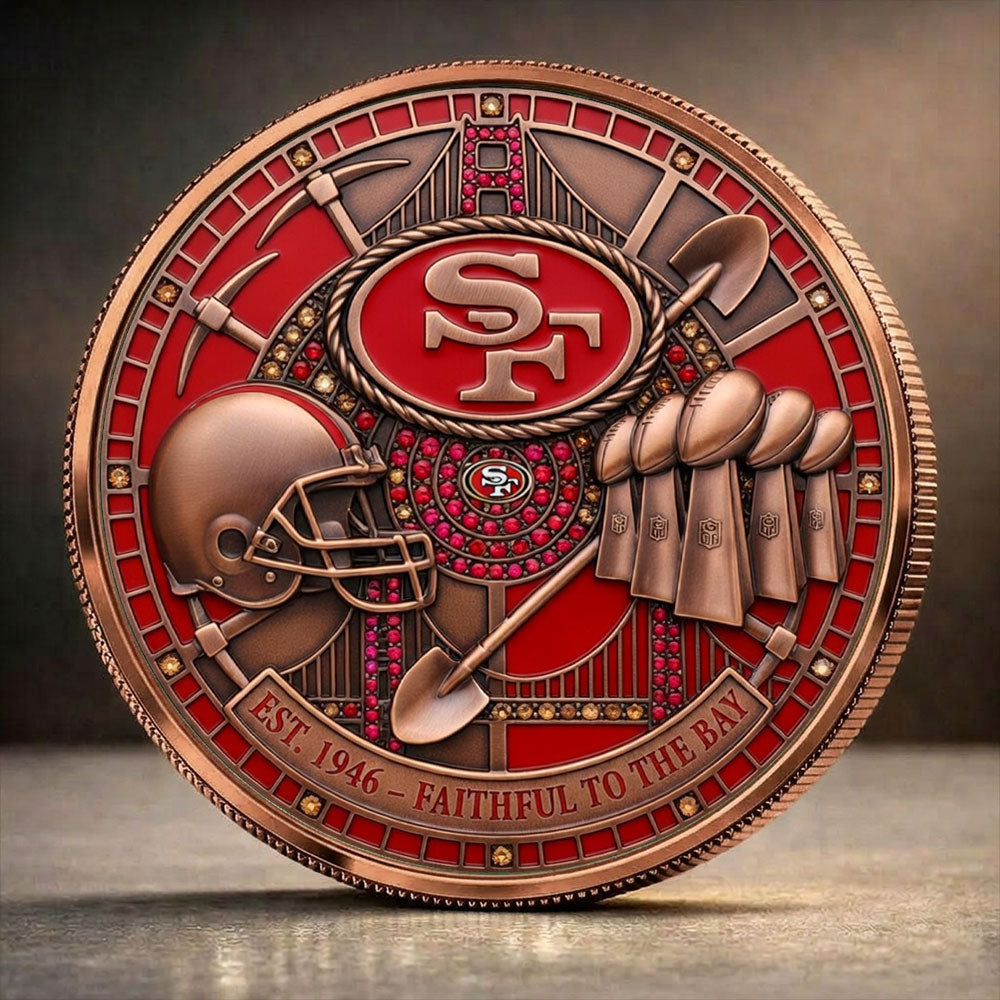 San Francisco 49ers Commemorative Coin – TANTN21555