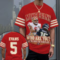 San Francisco 49ers x Mike Evans 3D Apparel – MAITM15429