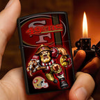 San Francisco 49ers Zippo Lighter Case (No Insert) – HOATT13023