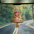 San Francisco 49ers 80th Anniversary Custom shape 2-sided Acrylic Car Ornament – MAITM14936