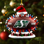 Saskatchewan Roughriders Custom Shape 2-sided Acrylic Ornament – HOATT14819