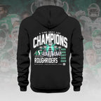 Saskatchewan Roughriders 2025 Grey Cup Champions 2D Quarter Zip Hoodie – HOATT14857