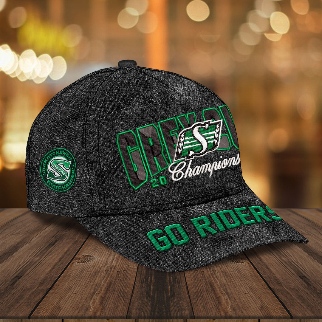 Saskatchewan Roughriders 2025 Grey Cup Champions Classic Cap – HOATT14761