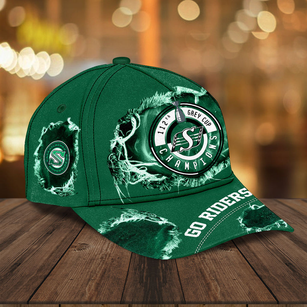 Saskatchewan Roughriders 2025 Grey Cup Champions Classic Cap – HOATT14764