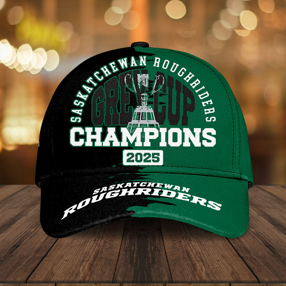 Saskatchewan Roughriders 2025 Grey Cup Champions Classic Cap – TANTN18816