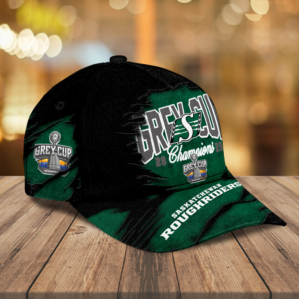 Saskatchewan Roughriders 2025 Grey Cup Champions Classic Cap – TANTN18835