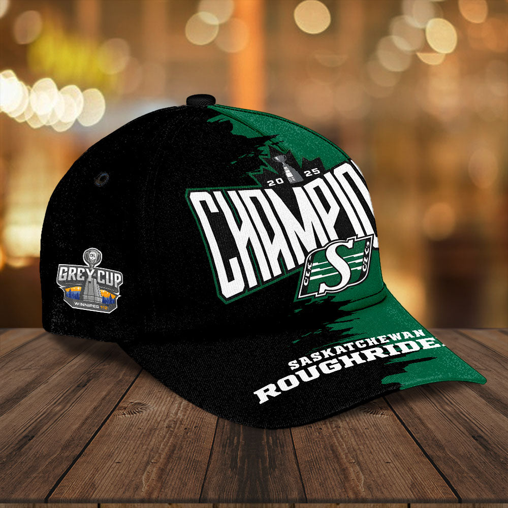 Saskatchewan Roughriders 2025 Grey Cup Champions Classic Cap – TANTN18888