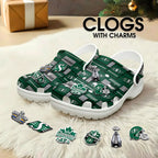 Saskatchewan Roughriders 2025 Grey Cup Champions Custom Clogs – HOATT14870