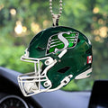 Saskatchewan Roughriders 2025 Grey Cup Champions Custom shape 2-sided Acrylic Car Ornament – TANTN18847