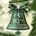 Saskatchewan Roughriders 2025 Grey Cup Champions Custom Shape 2-sided Acrylic Ornament – MAITM13922
