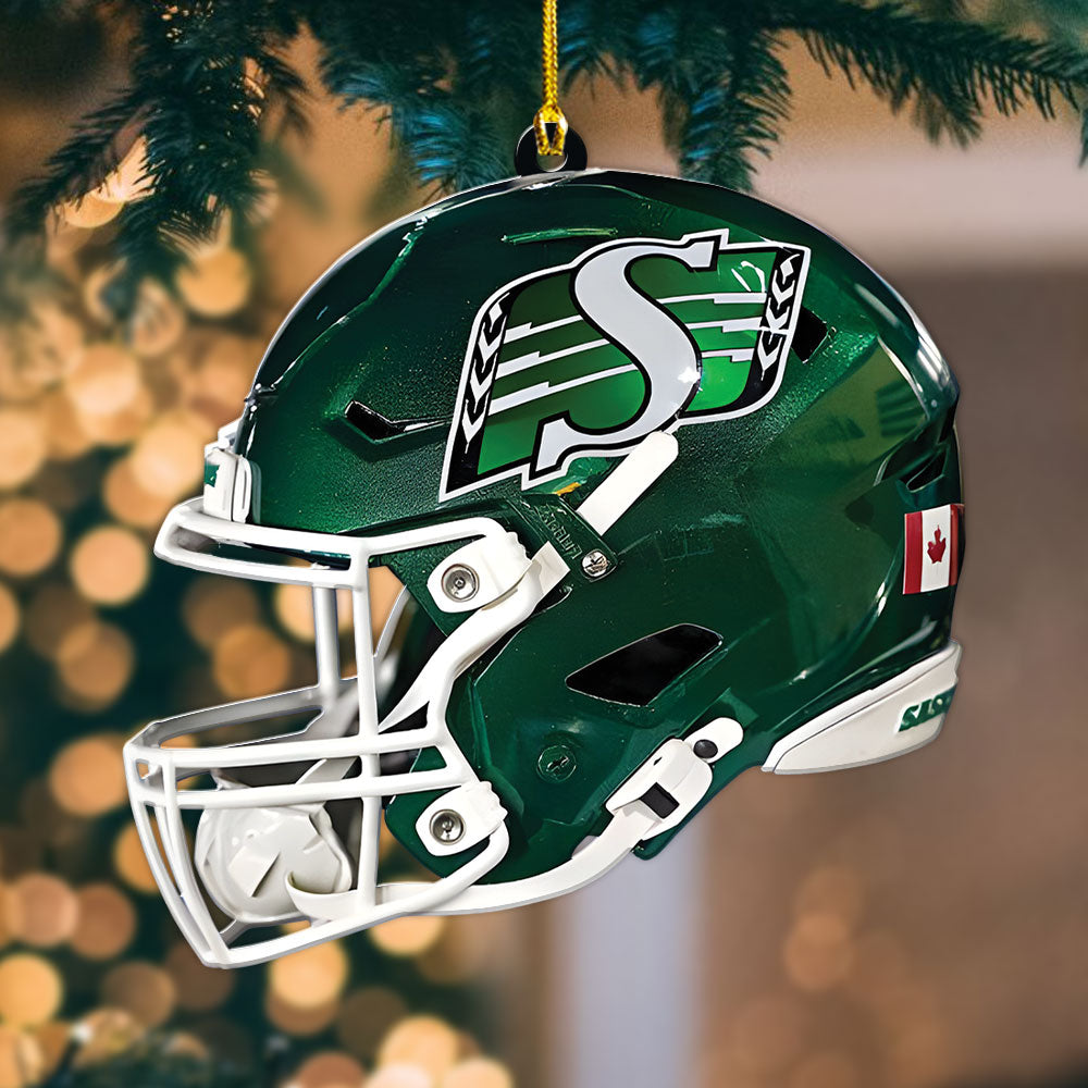 Saskatchewan Roughriders 2025 Grey Cup Champions Custom Shape 2-sided Acrylic Ornament – TANTN18846