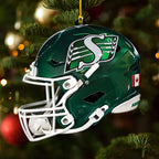 Saskatchewan Roughriders 2025 Grey Cup Champions Custom Shape 2-sided Acrylic Ornament – TANTN18846