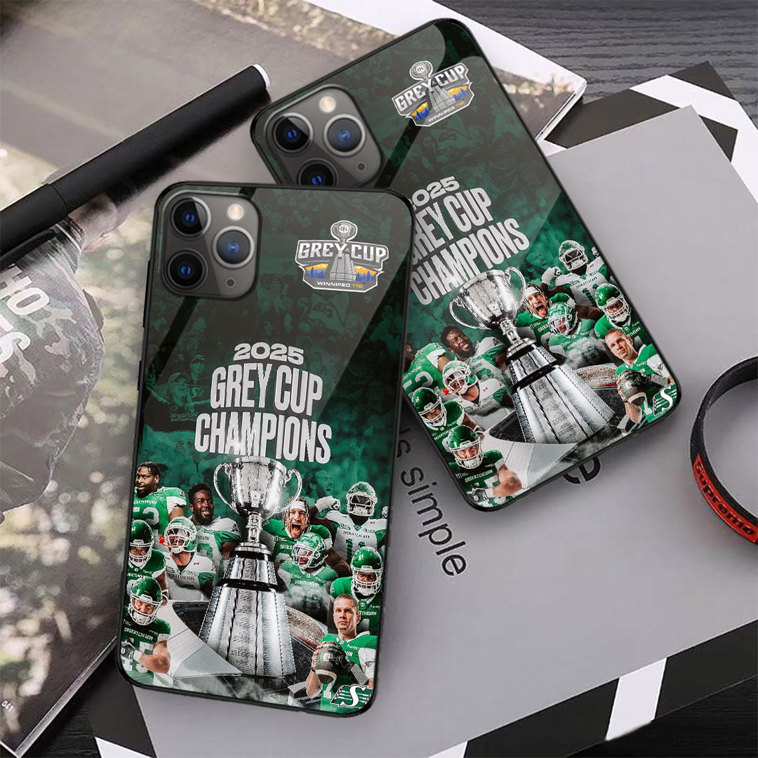 Saskatchewan Roughriders 2025 Grey Cup Champions Phone Case – MAITM13817
