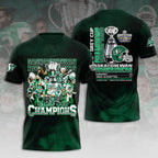 Saskatchewan Roughriders 2025 Grey Cup Champions 3D Apparel – HOATT14726
