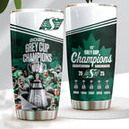 Saskatchewan Roughriders 2025 Grey Cup Champions Tumbler Cup – HOATT14778