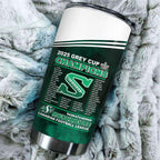 Saskatchewan Roughriders 2025 Grey Cup Champions Tumbler Cup – HOATT14727