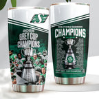 Saskatchewan Roughriders 2025 Grey Cup Champions Tumbler Cup – HOATT14741