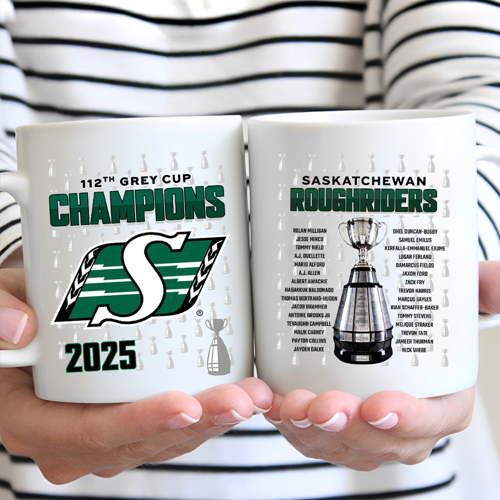Saskatchewan Roughriders Ceramic Mug – TMTHU2296