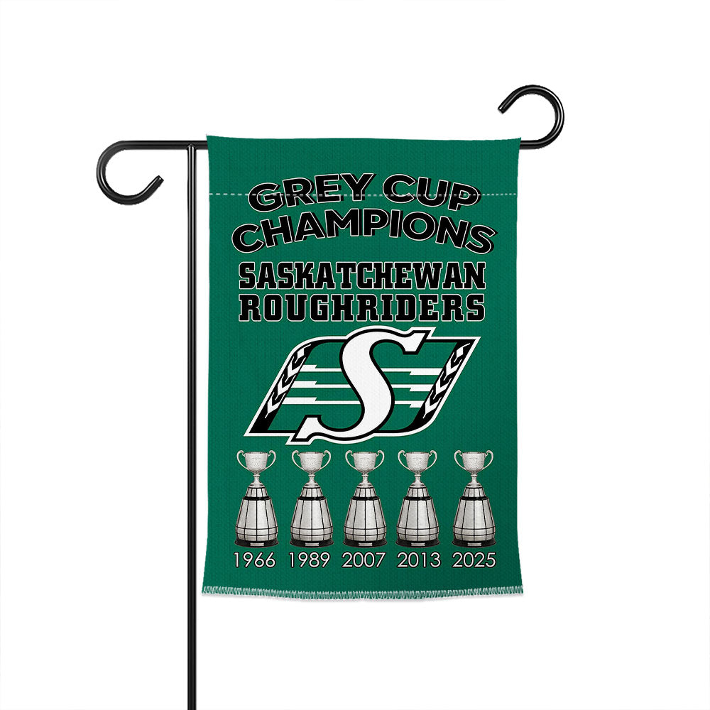 Saskatchewan Roughriders Double-side Garden Flag – TMTHU2255