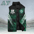 Saskatchewan Roughriders 2025 Grey Cup Champions 3D Sleeveless Down Jacket – HOATT15137