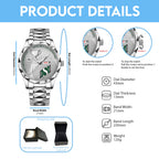 Saskatchewan Roughriders 2025 Grey Cup Champions Alloy Luxury Quartz Watch – TANTN18924