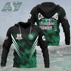 Saskatchewan Roughriders 2025 Grey Cup Champions 3D Apparel – HOATT14757