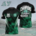 Saskatchewan Roughriders 2025 Grey Cup Champions 3D Apparel – HOATT14757
