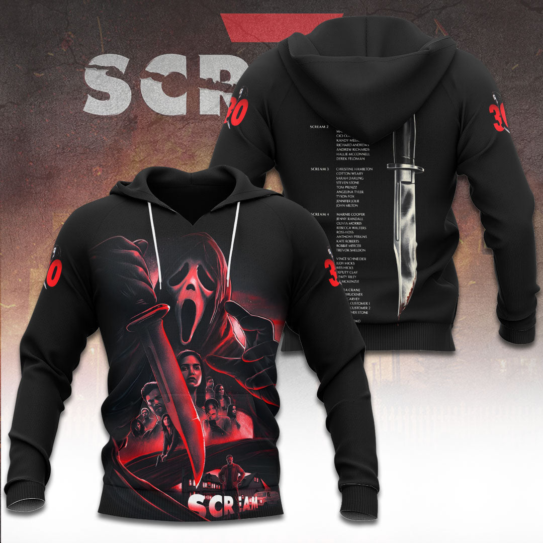 Scream 30th Anniversary 2026 3D Apparel – TANTN21204