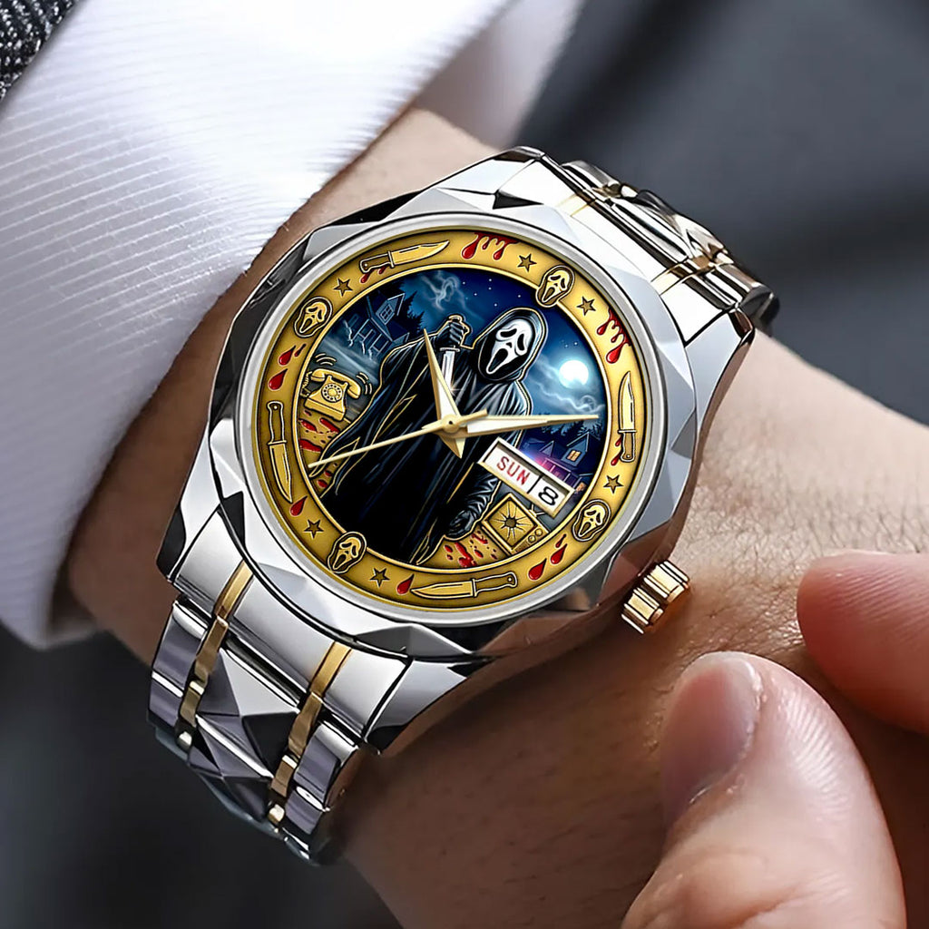 Scream 30th Anniversary Alloy Luxury Quartz Watch – HOATT16935
