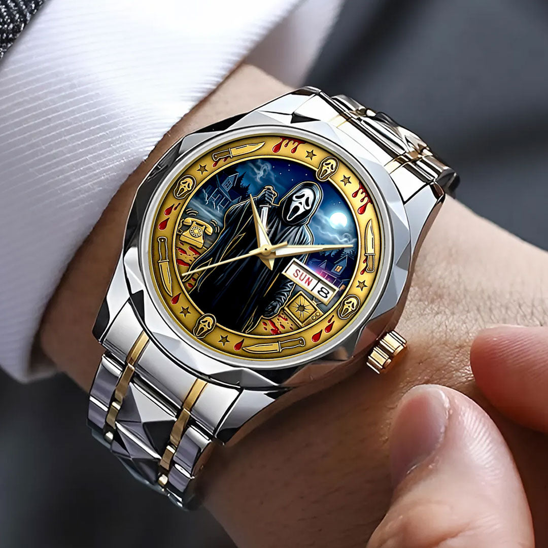 Scream 30th Anniversary Alloy Luxury Quartz Watch – HOATT16935