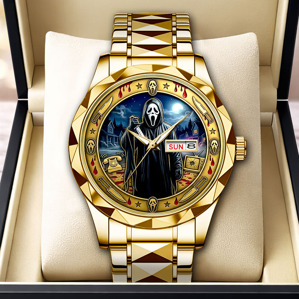 Scream 30th Anniversary Alloy Luxury Quartz Watch – HOATT16935