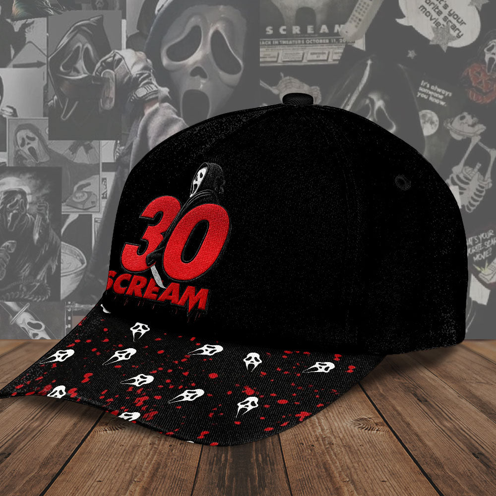 Scream 30th Anniversary Classic Cap – TMTHU4110