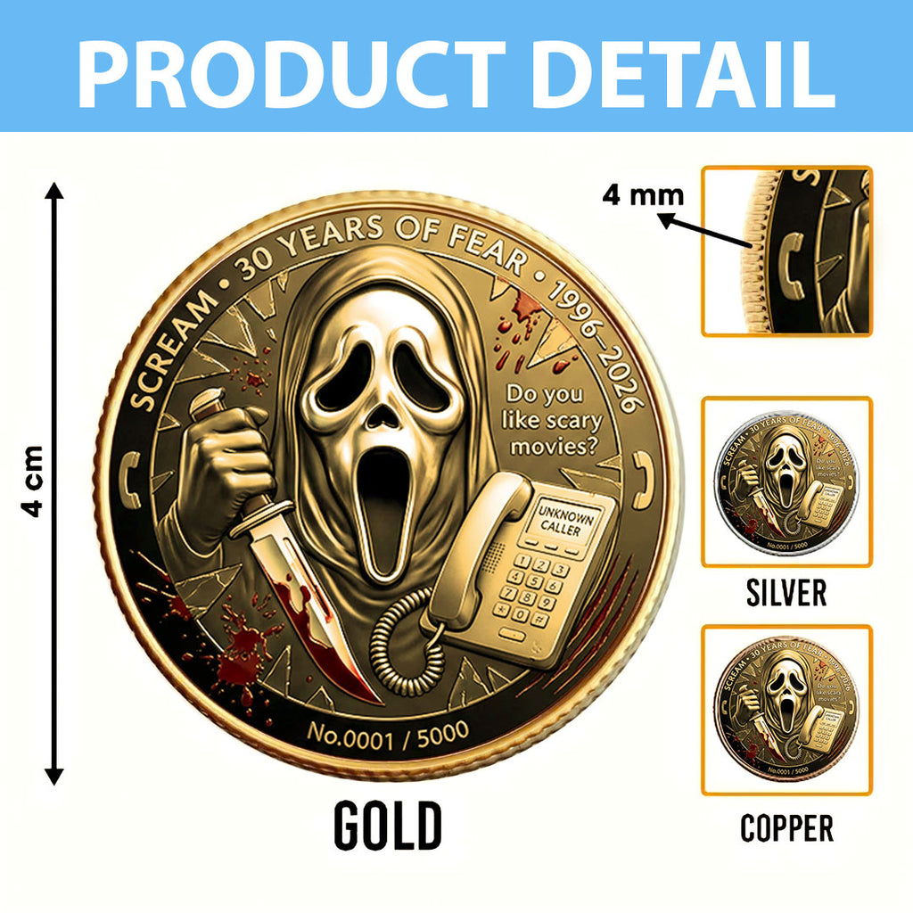 Scream 30th Anniversary Commemorative Coin – MAITM15256