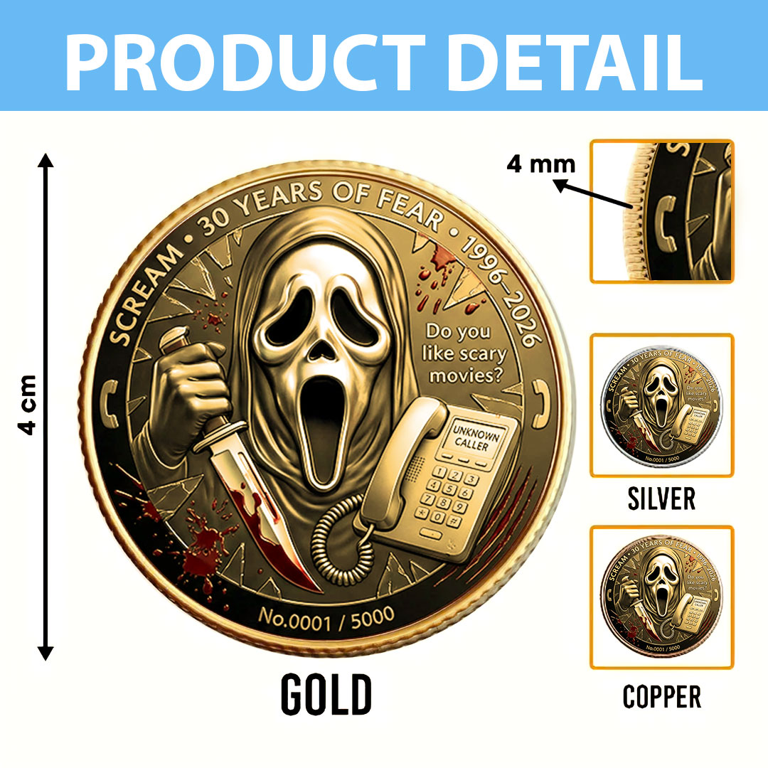 Scream 30th Anniversary Commemorative Coin – MAITM15256