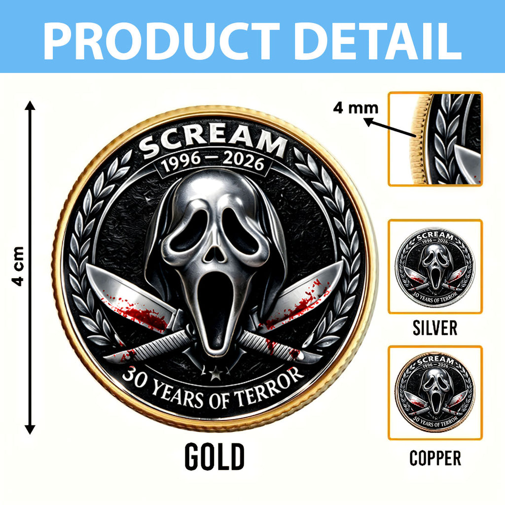 Scream 30th Anniversarys Commemorative Coin – HOATT16619
