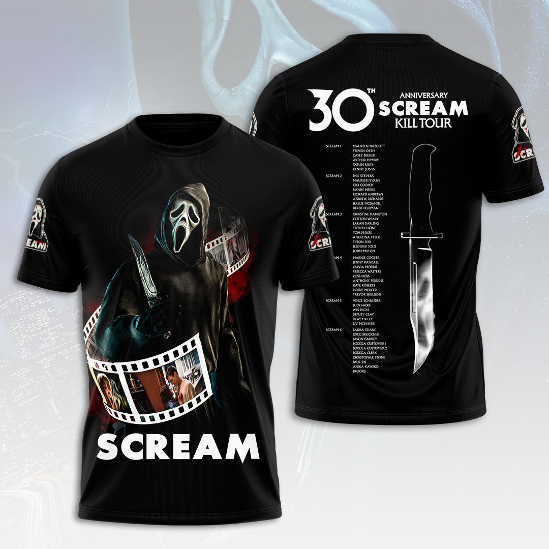Scream 30th Anniversary 3D Apparel – HOATT16306