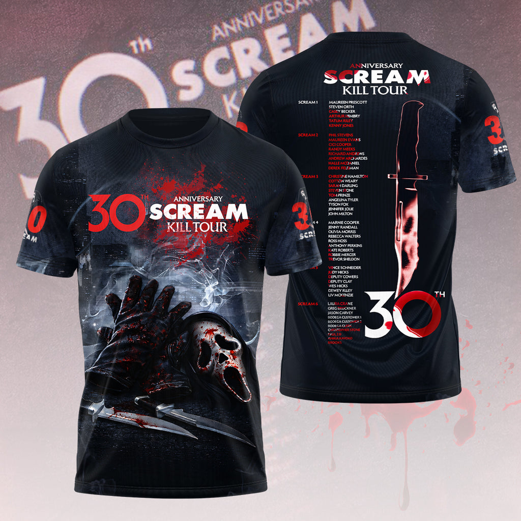 Scream 30th Anniversary 3D Apparel – HOATT16385