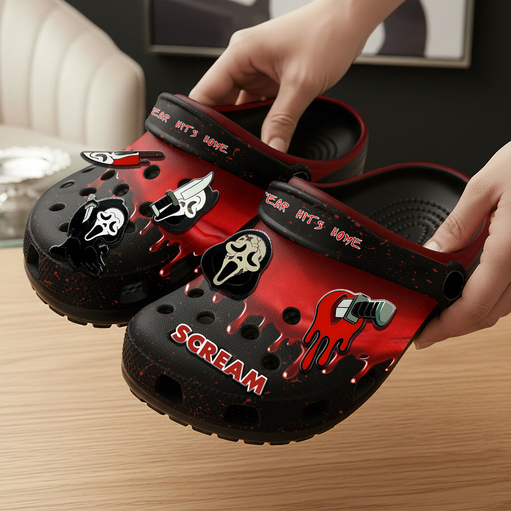Scream Custom Clogs – HOATT16254