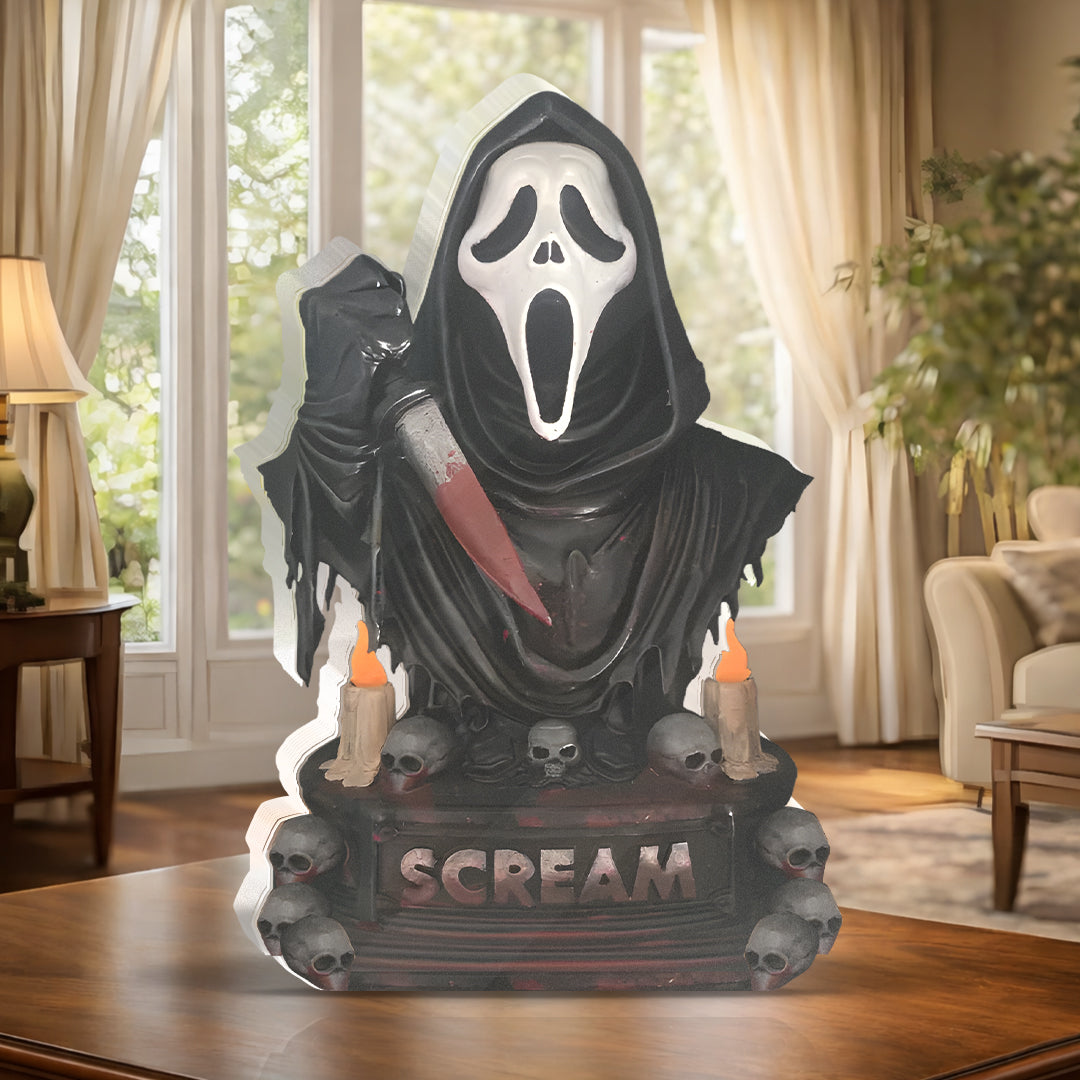 Scream Custom Shape Acrylic Plaque – HOATT16297