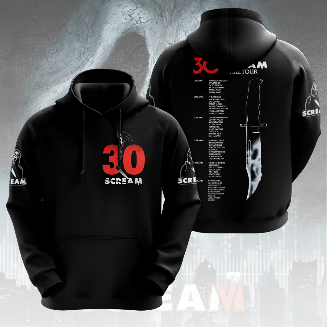 Scream 30th Anniversary 3D Apparel – HOATT16305