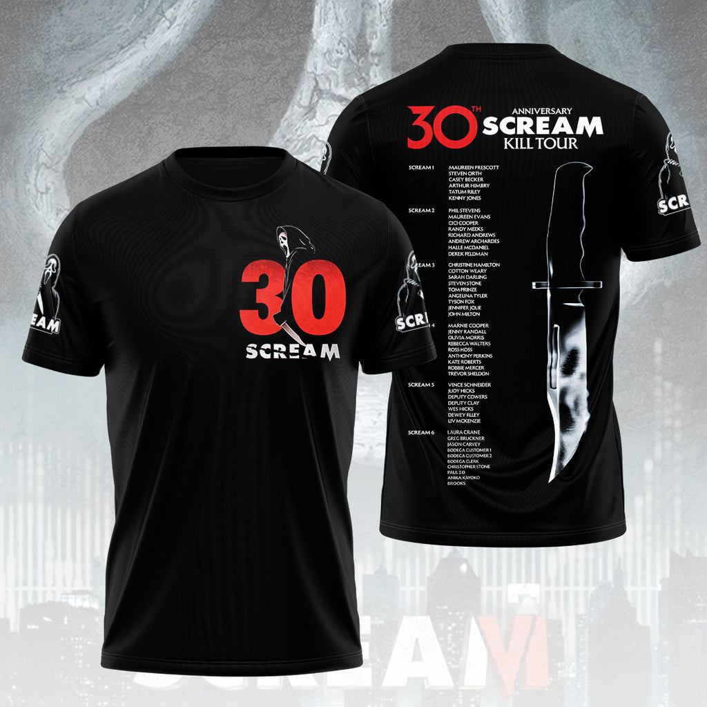 Scream 30th Anniversary 3D Apparel – HOATT16305