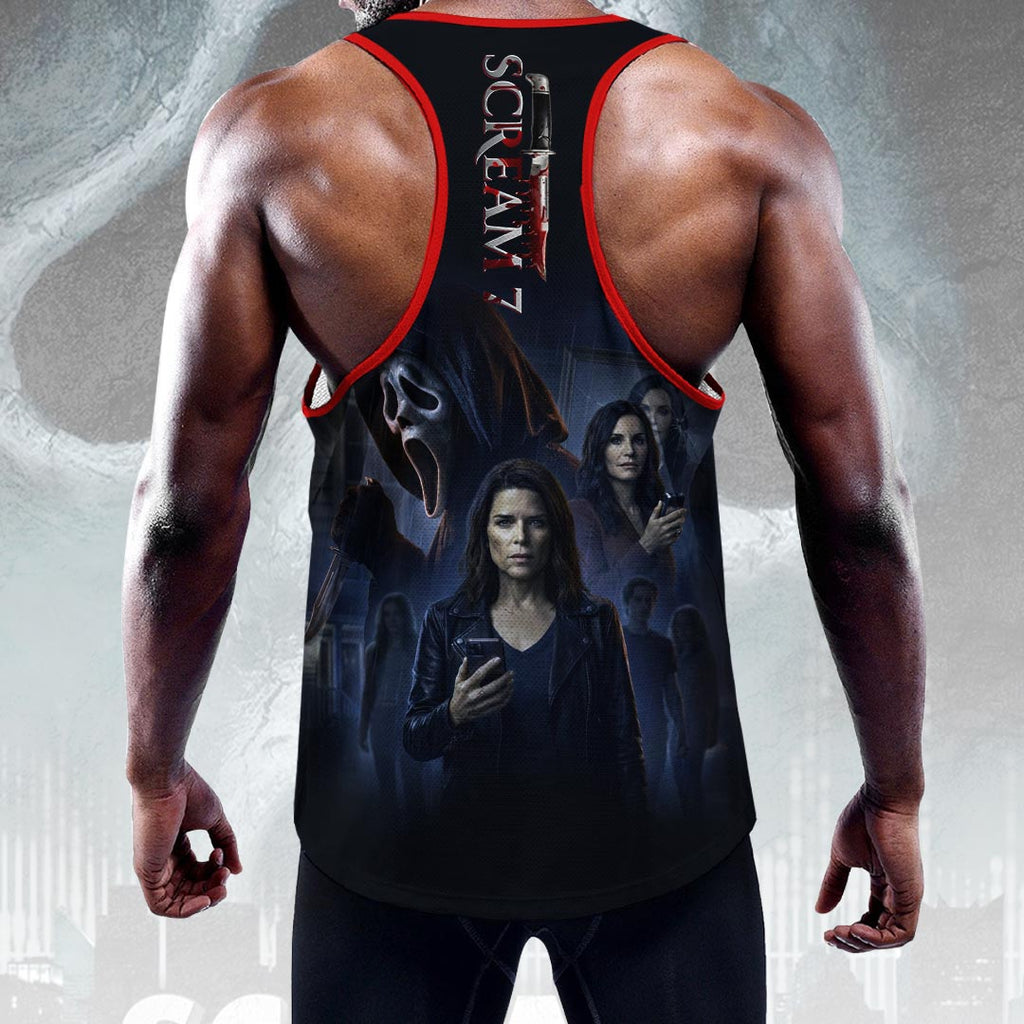 Scream Y-Back Muscle Tank Top – HOATT16394
