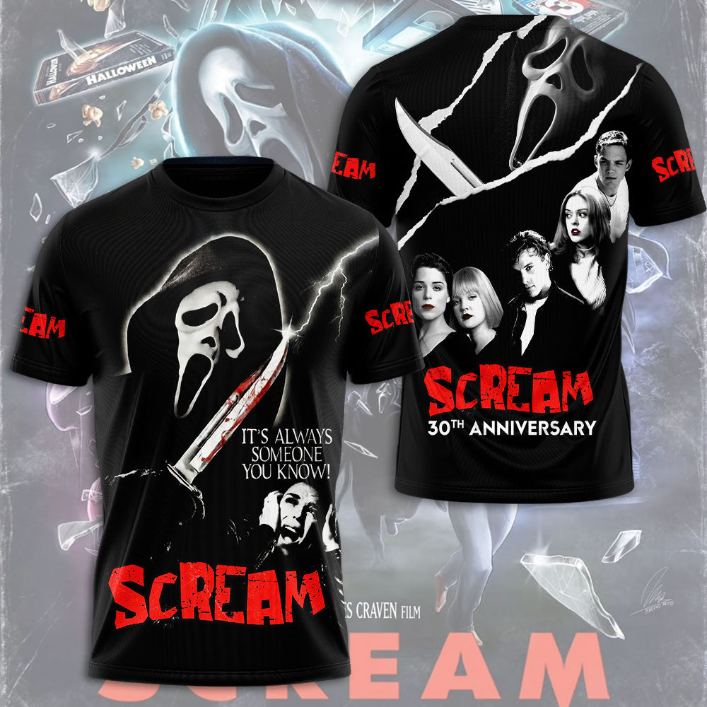 Scream 30th Anniversary 3D Apparel – TMTHU4148