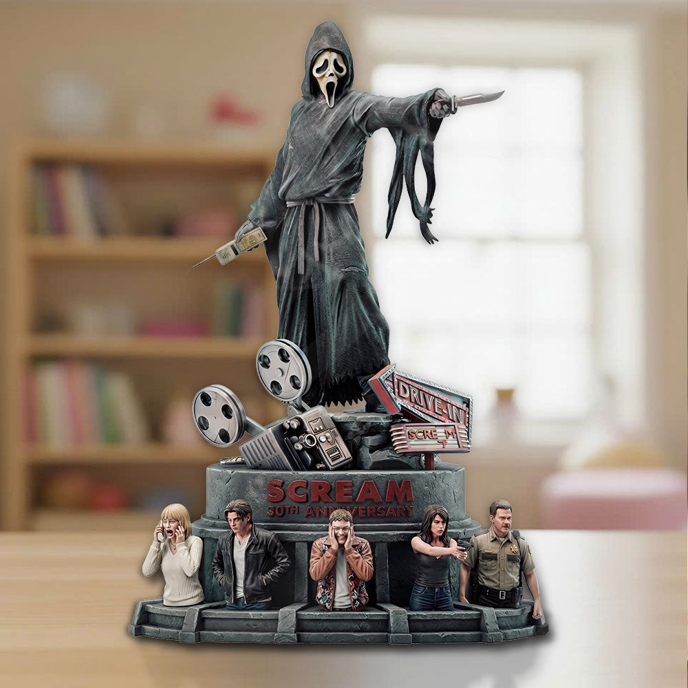 Scream 30th Anniversary Custom Shape Acrylic Plaque – TMTHU4240